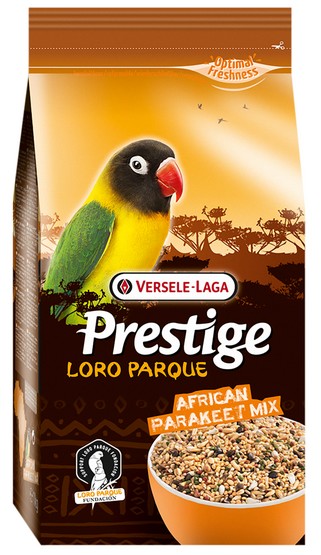 Versele-Laga Prestige African Parakeet Loro Parque Mix średnia afrykańska papuga (nierozłączka) 1kg - obrazek 2