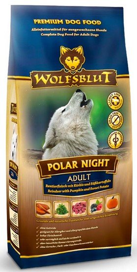 Wolfsblut Dog Polar Night renifer i dynia 12,5kg karma dla psa