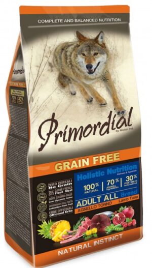 Primordial Dog Grain Free Adult Tuna & Lamb 2kg karma dla psa