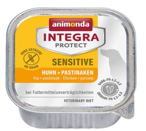 Animonda Integra Protect Sensitive dla psa kurczak + pasternak tacka 150g karma dla psa
