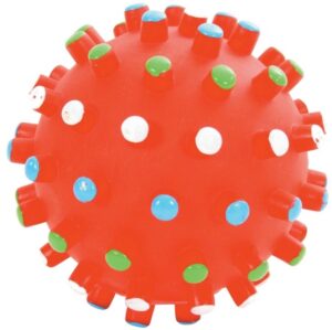 Zolux Zabawka winylowa piłka z wypustkami 10cm