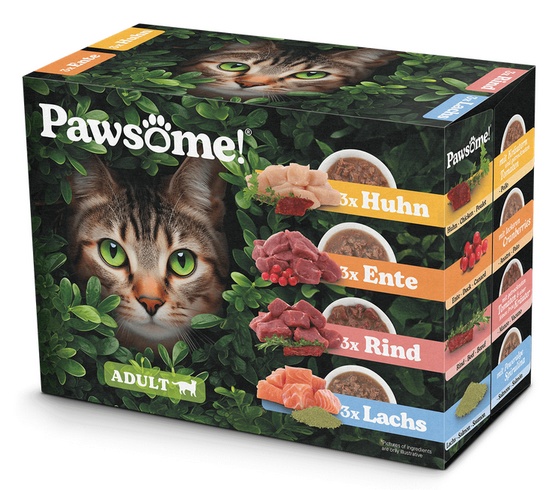 Pawsome Multipack saszetki 12x85g karma dla kota