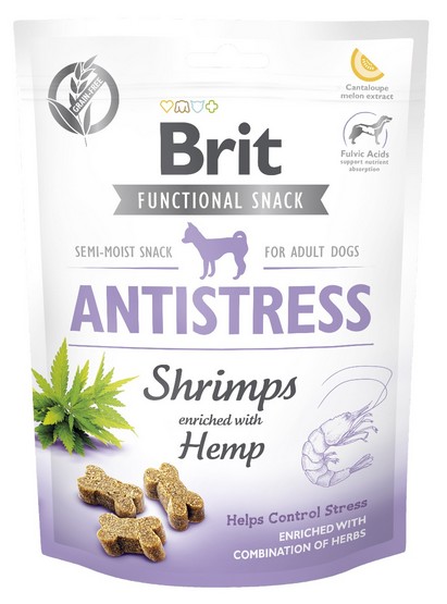 Brit Functional Snack Antistress Shrimp 150g karma dla psa