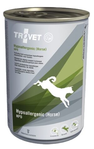 Trovet HPD Hypoallergenic Konina dla psa puszka 400g karma dla psa