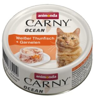 Animonda Carny Ocean tuńczyk i krewetki 80g karma dla kota
