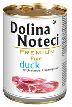 Dolina Noteci Premium Pies Pure Kaczka puszka 400g karma dla psa