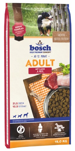 Bosch Adult Lamb & Rice 15kg karma dla psa