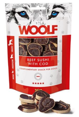 Woolf Beef Sushi With Cod 100g karma dla psa