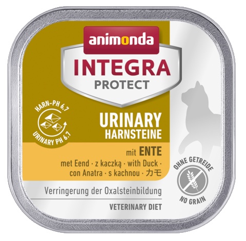 Animonda Integra Protect Urinary Harnsteine Oxalate dla kota - z kaczką tacka 100g karma dla kota