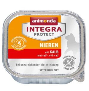 Animonda Integra Protect Nieren dla kota - z cielęciną tacka 100g karma dla kota