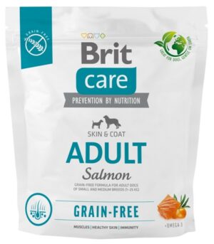 Brit Care Grain Free Adult Small & Medium Salmon 1kg karma dla psa