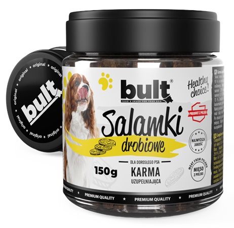Bult Salamki drobiowe dla psa 150g karma dla psa