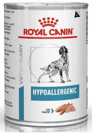 Royal Canin Veterinary Diet Canine Hypoallergenic puszka 400g karma dla psa