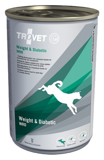 Trovet WRD Weight & Diabetic dla psa puszka 400g karma dla psa