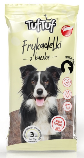 TUF TUF Frykadelki z kaczką dla psa 3szt karma dla psa