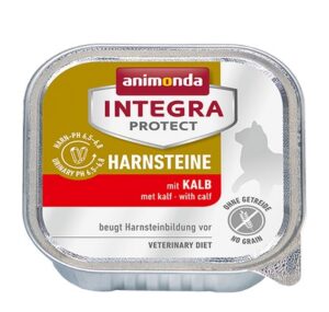 Animonda Integra Protect Harnsteine dla kota - z cielęciną tacka 100g karma dla kota