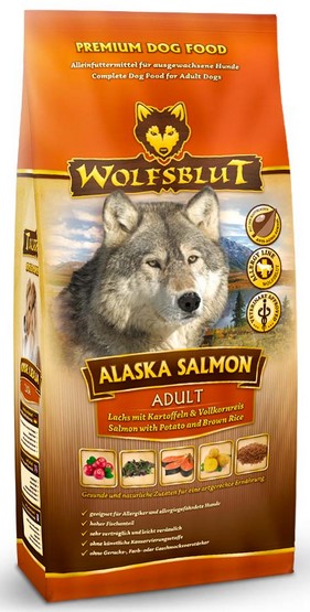 Wolfsblut Dog Alaska Salmon - łosoś i ryż 2kg karma dla psa