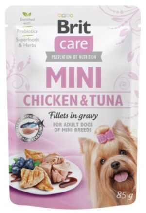 Brit Care Dog Mini Chicken & Tuna saszetka 85g karma dla psa