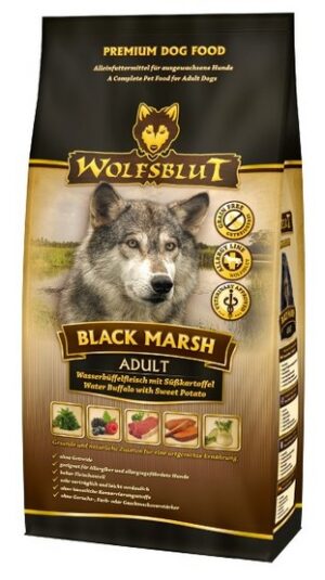 Wolfsblut Dog Black Marsh - bawół i dynia 2kg karma dla psa