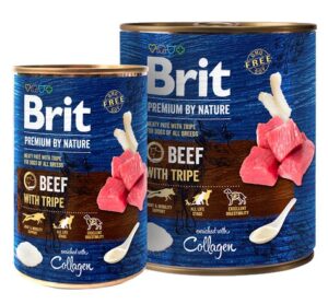 Brit Premium By Nature Beef & Tripe puszka 400g karma dla psa