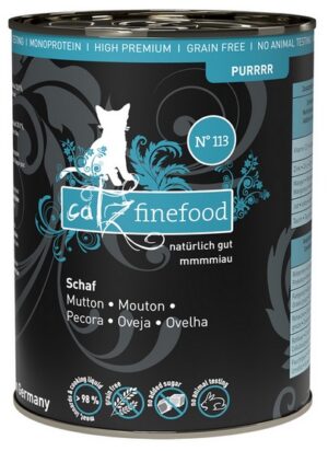 Catz Finefood Purrrr N.113 Owca puszka 400g karma dla kota