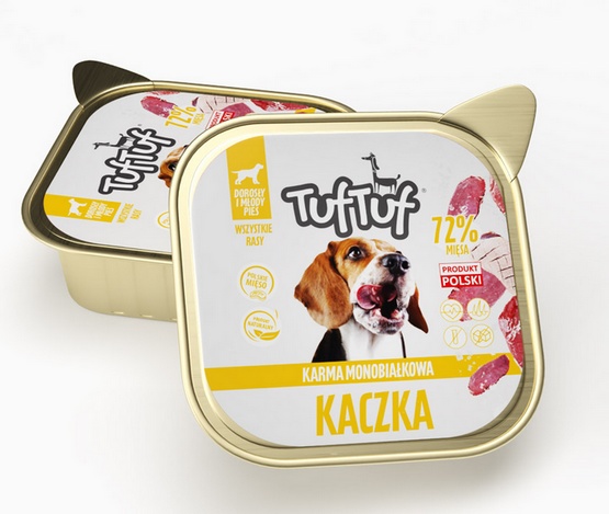 Bult Pasztet z kaczki alupak tacka 300g karma dla psa