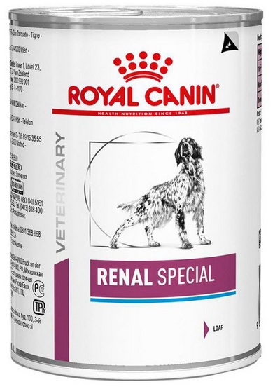 Royal Canin Veterinary Diet Canine Renal Special puszka 410g karma dla psa