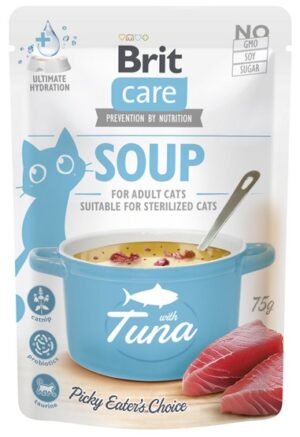 Brit Care Cat Soup Tuna saszetka 75g karma dla kota
