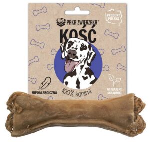 Paka Zwierzaka Kość konina 100% 12cm karma dla psa