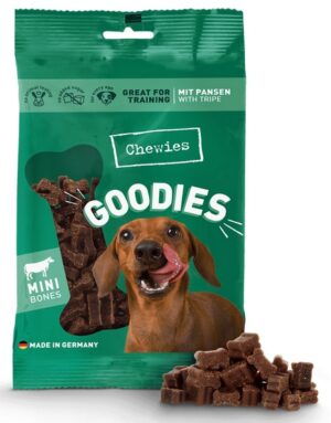 Chewies Goodies (Training) Kosteczki Mini Żwacz 125g karma dla psa