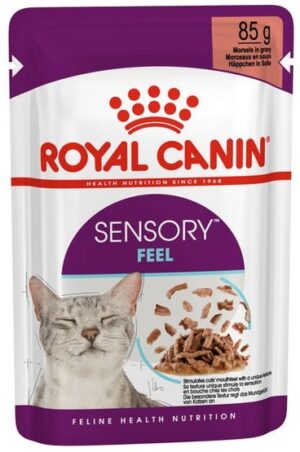 Royal Canin Sensory Feel w sosie karma mokra dla kotów dorosłych saszetka 85g karma dla kota