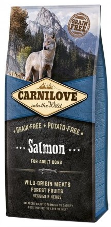 Carnilove Dog Salmon Adult - łosoś 1,5kg karma dla psa