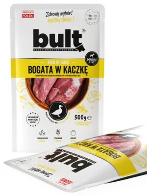 Bult Mielonka bogata w kaczkę saszetka 500g karma dla psa