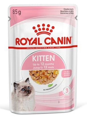 Royal Canin Kitten w galaretce karma mokra dla kociąt do 12 miesiąca życia saszetka 85g karma dla kota