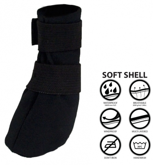 Grande Finale But Softshell na chorą łapę r.5 - 10cm czarny - obrazek 3