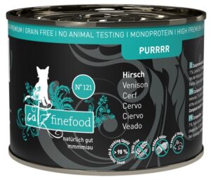 Catz Finefood Purrrr N.121 Jeleń puszka 200g karma dla kota