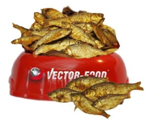 Vector-Food Suszona rybka (sardynka) 100g karma dla psa