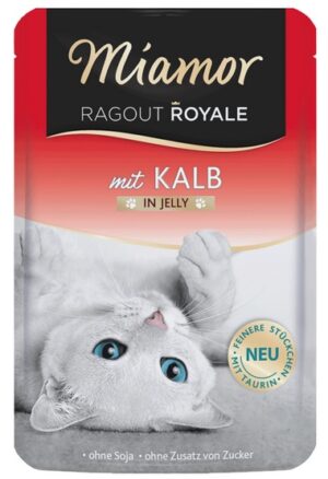 Miamor Ragout Royale z cielęciną w galaretce saszetka 100g karma dla kota