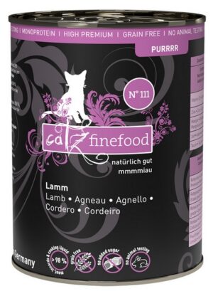 Catz Finefood Purrrr N.111 Jagnięcina puszka 400g karma dla kota