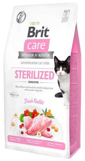 Brit Care Cat Grain Free Sterilized Sensitive 400g karma dla kota