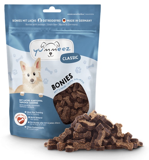 Yummeez bezzbożowe Kosteczki Łososiowe 175g karma dla psa - obrazek 2