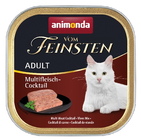 Animonda vom Feinsten Cat Adult Mix Mięsny tacka 100g karma dla kota