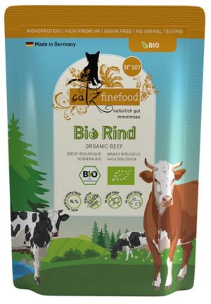 Catz Finefood Bio N.507 Wołowina saszetka 85g karma dla kota
