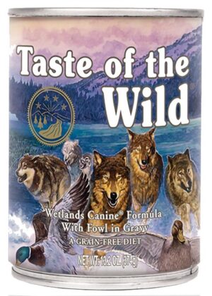 Taste of the Wild Wetlands Canine z mięsem z dzikiego ptactwa puszka 390g karma dla psa