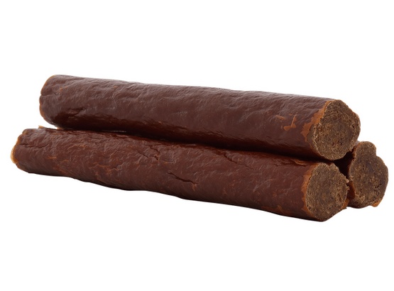 Chewies Hundezigarren Straub & Beeren - struś & owoce 75g karma dla psa - obrazek 3