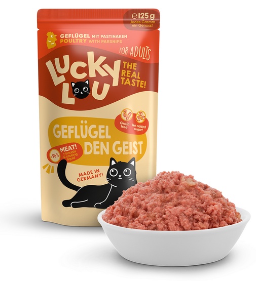 Lucky Lou Lifestage Adult Drób saszetka 125g karma dla kota