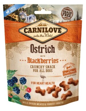 Carnilove Dog Snack Fresh Crunchy Ostrich+Blackberries 200g karma dla psa