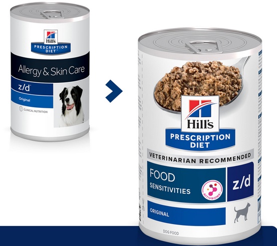 Hill's Prescription Diet z/d Canine puszka 370g karma dla psa - obrazek 2