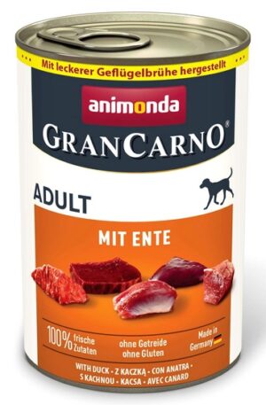 Animonda GranCarno Original Adult Ente Kaczka puszka 400g karma dla psa