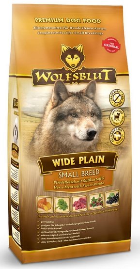 Wolfsblut Dog Wide Plain Small konina i bataty 7,5kg karma dla psa